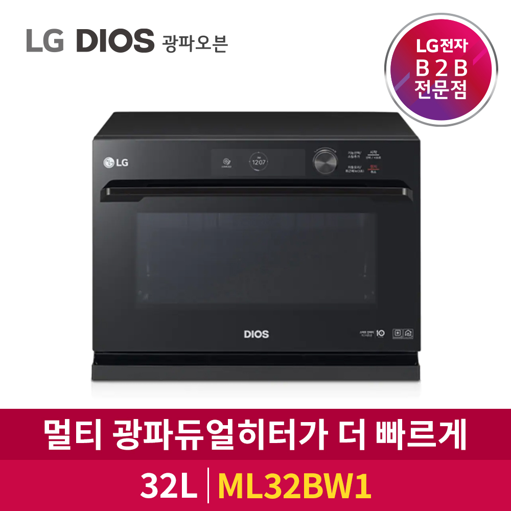 LG전자 DIOS 광파오븐 스팀형 ML32BW1