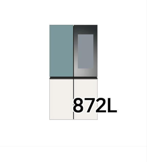 LG전자 오브제컬렉션 미스트 M873GTB551S (클레이민트+베이지)